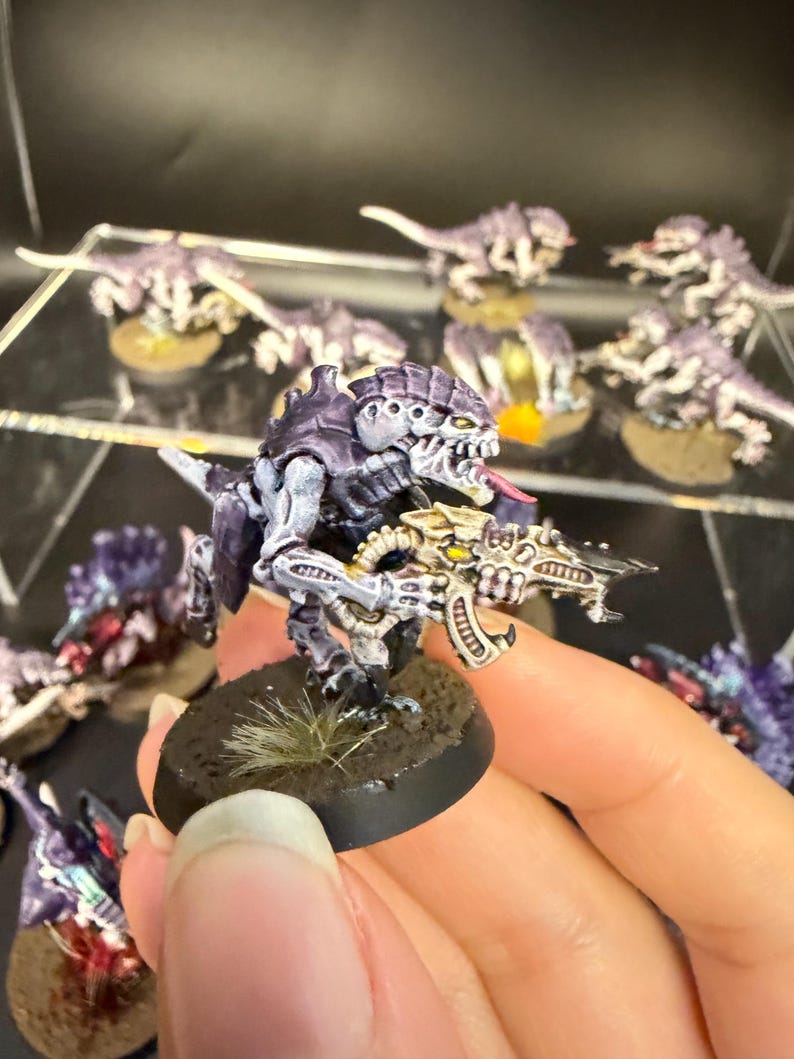 Painted Tyranids Leviathan Army Warhammer 40K Winged Tyranid Prime ...