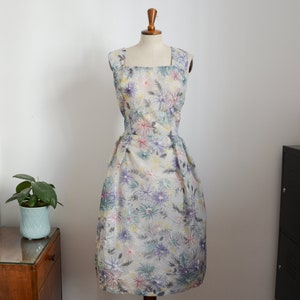 floral 50s dress, True Vintage