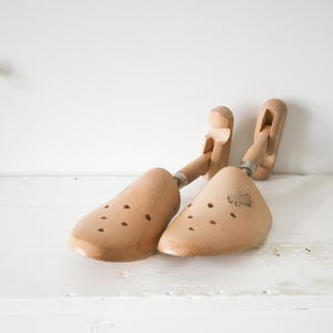 wooden shoe trees