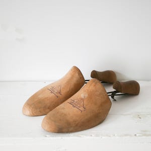 wooden shoe trees