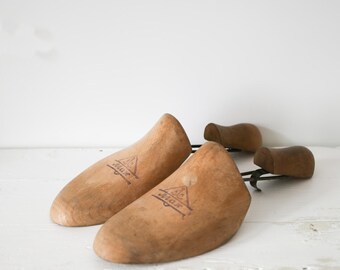 wooden shoe trees