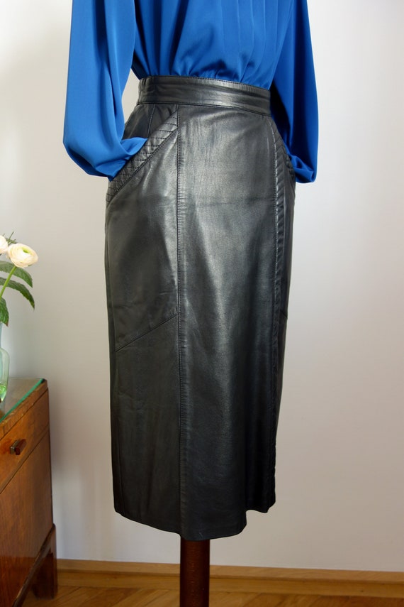 Leather skirt by Karl Lagerfeld Impression - image 3