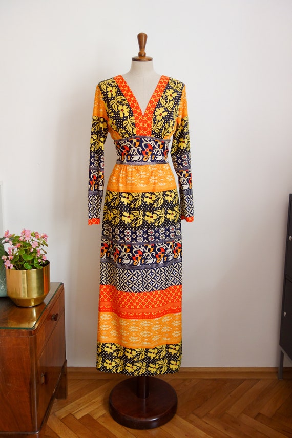 70s hippie dress