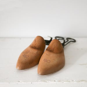 wooden shoe trees