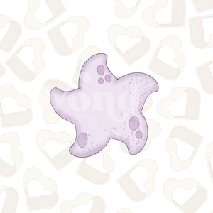 Starfish Cookie Cutter- Under the Sea Cookie Cutter - Mermaid Cookie Cutter
