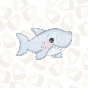 Shark Cookie Cutter- Shark Cookie Cutter