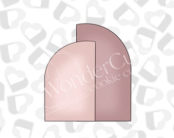 Double Mod Arch Cookie Cutter
