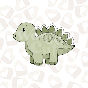 Stegosaurus Dinosaurier Cookie Cutter