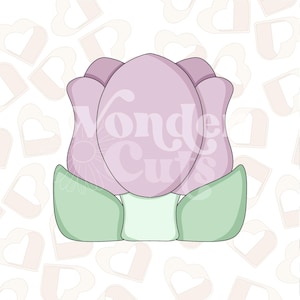 Spring Tulip Cookie Cutter- Easter Cookie Cutter- Easter Cookie Cutters