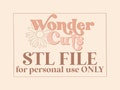 STL File- For Personal Use ONLY-Cookie Cutter STL