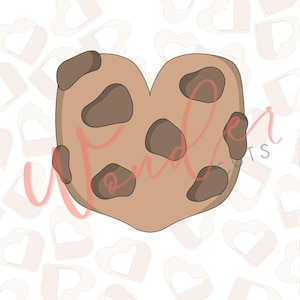 Cookie Heart Cookie Cutter- Christmas Cookie Cutters- Winter Cookie Cutters