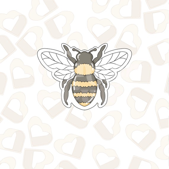 Vintage Bee Cookie Cutter - Bee Cookie Cutter - Baby Cookie Cutter