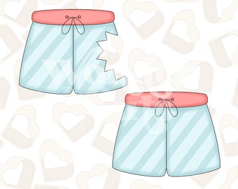 Board Shorts Cookie Cutter - Hai Cookie Cutter