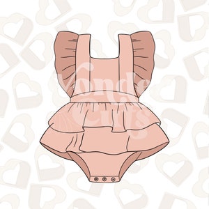 Baby Onesie Cookie Cutter