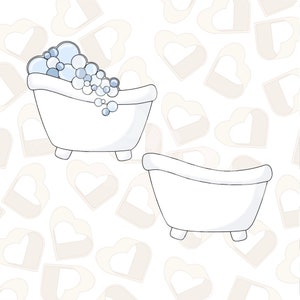Bathtub Cookie Cutter