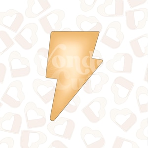 Lightning Bolt Cookie Cutter