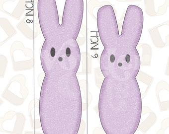 Long Marshmallow Bunny Cookie Cutter- Easter Cookie Cutters
