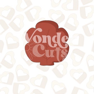 Chubby Leaf Cookie Cutter- Fall Cookie Cutters- Thanksgiving Cookie Cutters