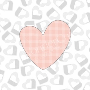 Wonky Heart-Cookie Cutter-Valentine&#39;s Day