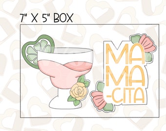 ママチタ クッキーカッター 2個セット - 母の日クッキーカッター