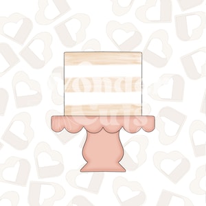 Birthday Cake Cookie Cutter