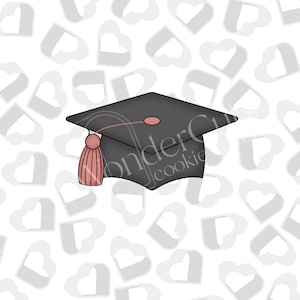 Grad Cap Cookie Cutter