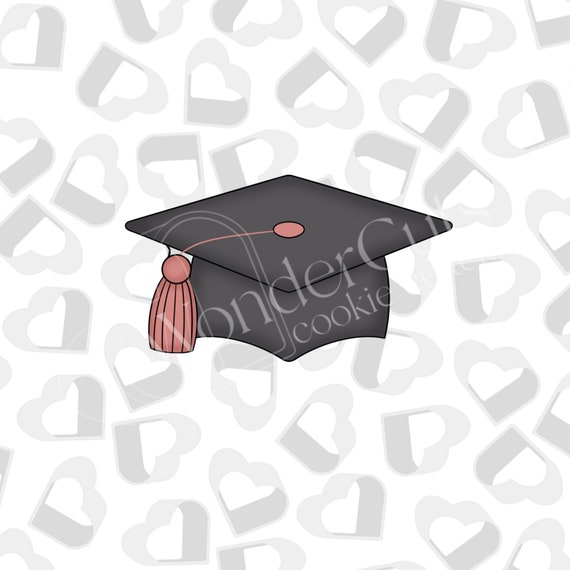 Grad Cap Cookie Cutter