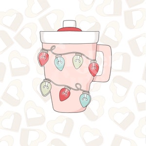 Leichte Tumbler Cookie Cutter - Weihnachten Ausstechformen