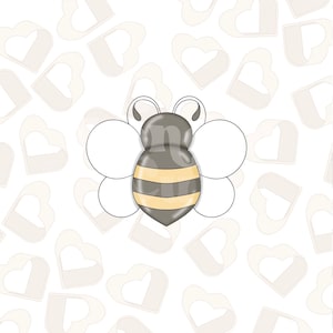 Bee Cookie Cutter - Bee Cookie Cutter - Baby Cookie Cutter