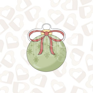 Cortador de galletas con adornos de Adviento