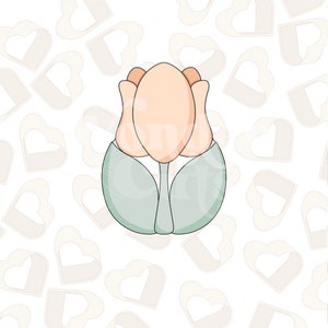 Tulip Cookie Cutter - Easter Cookie Cutter