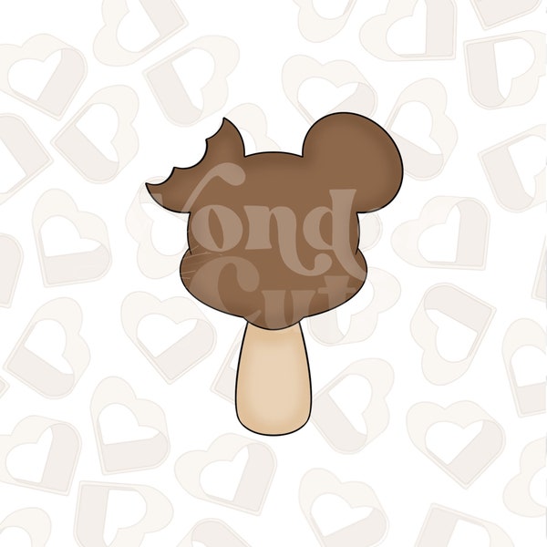 Mouse Ear Popsicle w/ Bite Cookie Cutter