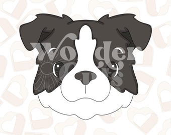 Border Collie Cookie Cutter - Hund Ausstechformen