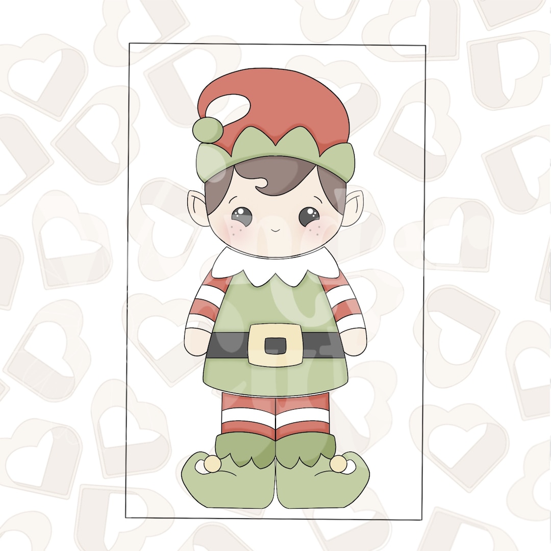Build an elf Boy Elf Cookie Cutters Set Of 3 Christmas Cookie Cutter build-an-elf-boy-elf-cookie-cutters-set-of-3-christmas-cookie-cutter