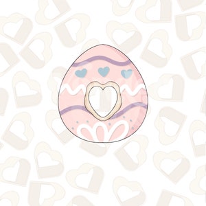 Easter Egg Donut Cookie Cutter - Easter Cookie Cutter