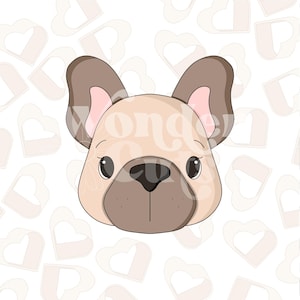 French Bulldog Cookie Cutter- Dog Cookie Cutters