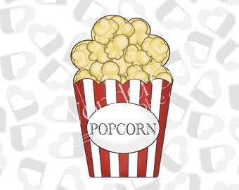 Popcorn Cookie Cutter