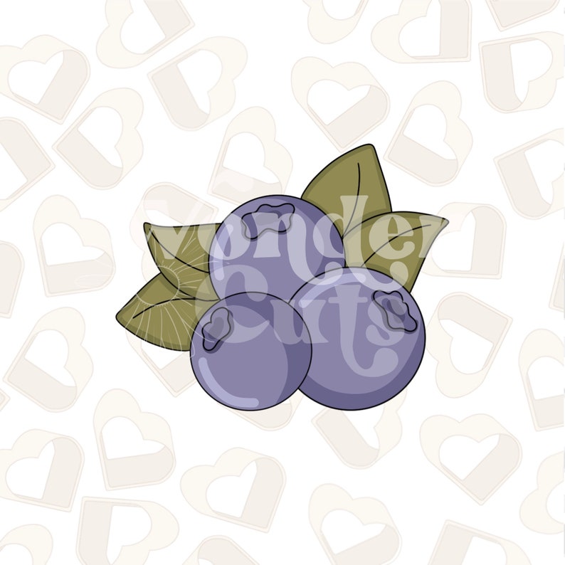 Blueberry Bundle Cookie Cutter Fall Cookie Cutters Thanksgiving