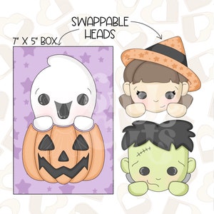 Pumpkin Pals Cookie Cutters - Set of 2 Cookie Cutter - Halloween Cookie Cutters