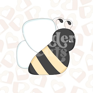 Spring Bee Cookie Cutter- Easter Cookie Cutter- Easter Cookie Cutters