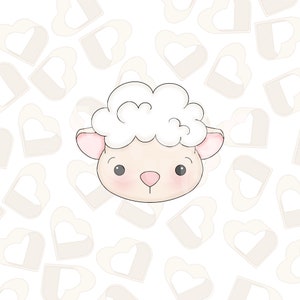 Lamb Cookie Cutter- Easter Cookie Cutter- Easter Cookie Cutters