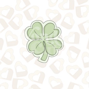 Koekjesvormpjes klavertjevier - St. Patrick&#39;s Day Koekjesvormpjes