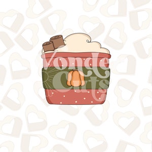 Pumpkin Spice Latte Cookie Cutter - Herbst Ausstechformen
