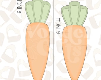 Tagliabiscotti a forma di carota lunga - Tagliabiscotti pasquali
