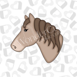 Horse Head Cookie Cutter