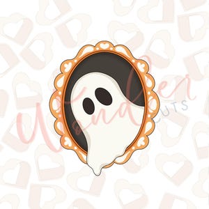 Ghosty Frame Cookie Cutter - Halloween Cookie Cutters