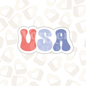 USA  Cookie CutterCookie Cutter-Fourth of July Cookie Cutter