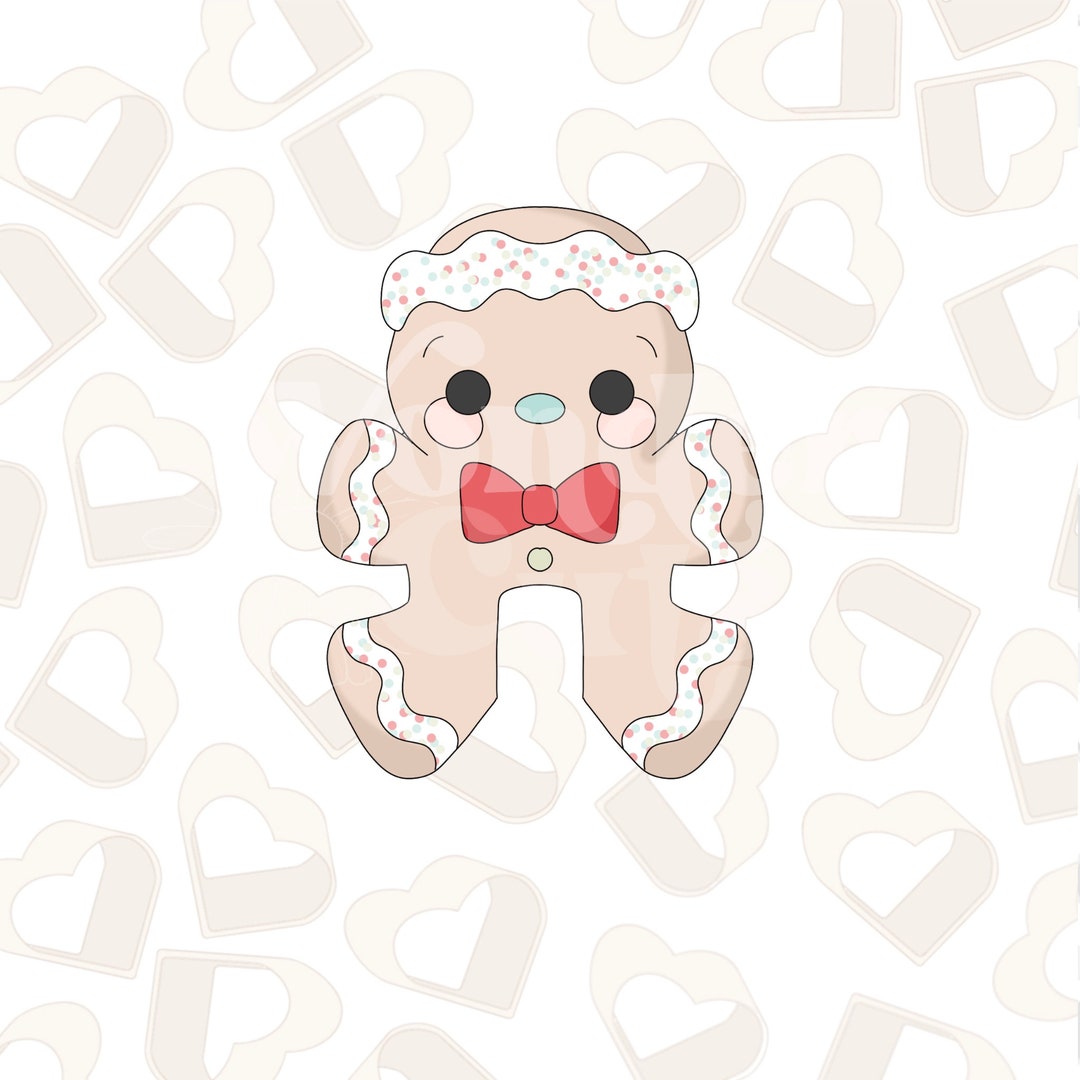 Gingy Mug Hugger Cookie Cutter Christmas Cookie Cutters Etsy