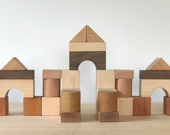 Wooden Blocks set, Building Toy