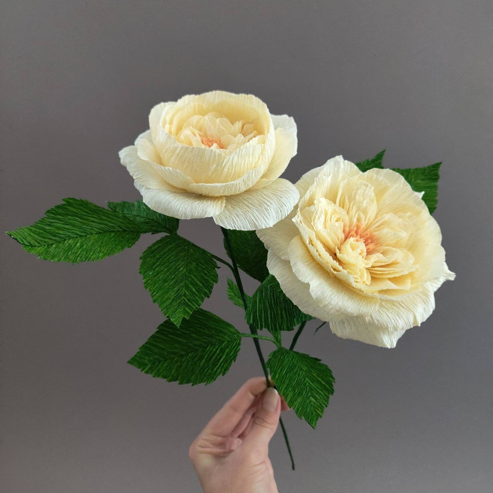Artificial Juliet Rose - Etsy